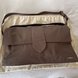 Jacquemus Large Taupe Messenger Bag